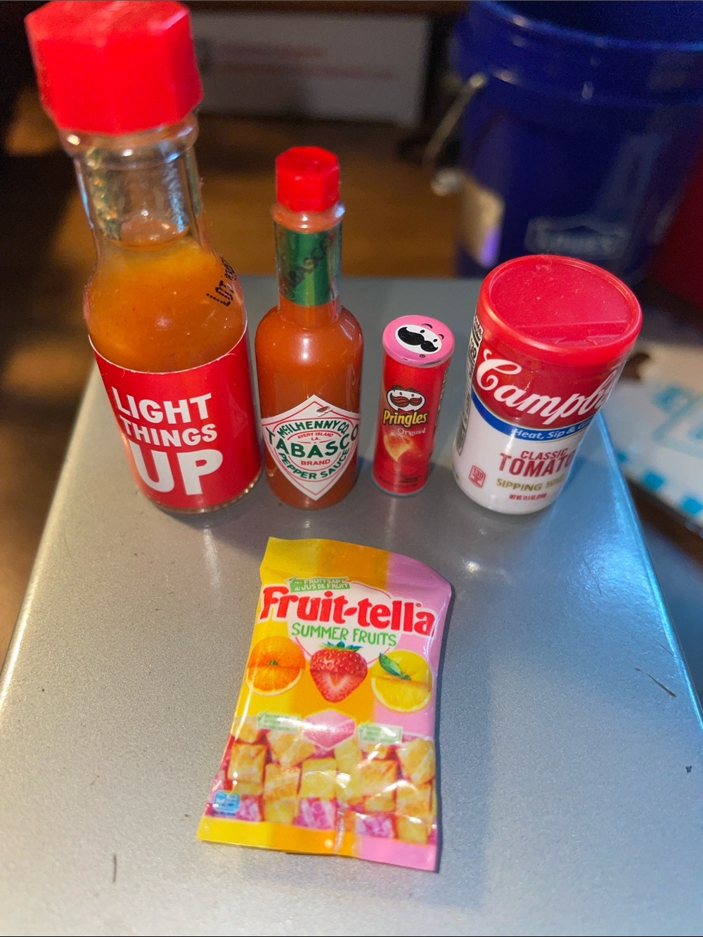 Mini brands Playset - Kids Pretend Food Accessories